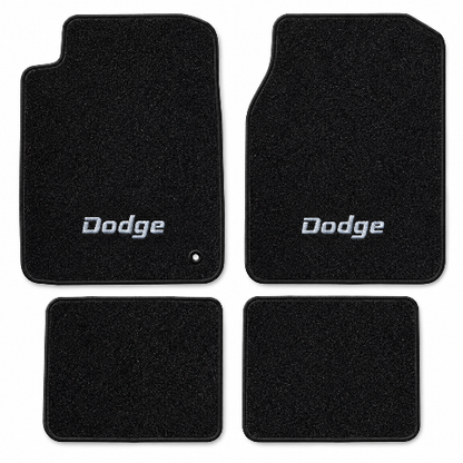 2001-2006 Dodge Stratus Cutpile Floor Mats with Embroidered Logo Choices - 4-Piece - product details image 2