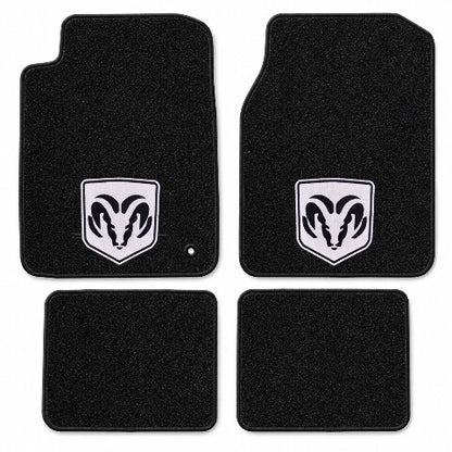 2001-2006 Dodge Stratus Cutpile Floor Mats with Embroidered Logo Choices - 4-Piece - product details image 3