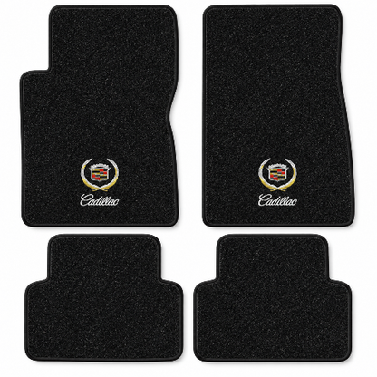 2003-2007 Cadillac CTS Cutpile Floor Mats with Embroidered Logo Choices - 4-Piece - product details image 2