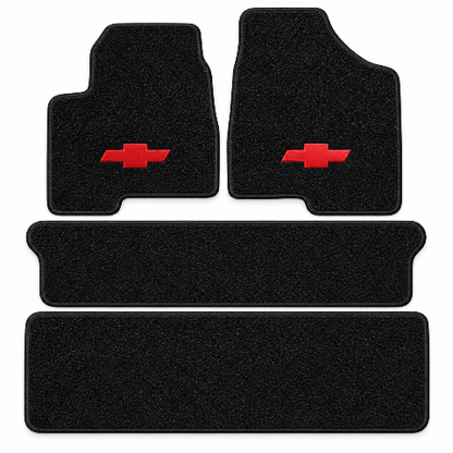 1997-2005 Chevy Venture Cutpile Floor Mats with Embroidered Logo Choices - 4-Piece - product details image 2