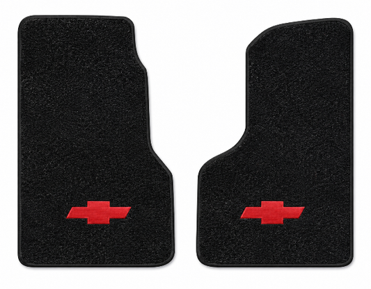 2003-2006 Chevy C4500 Kodiak Crew Cab Cutpile Floor Mats with Embroidered Logo Choices - 2-Piece - product image