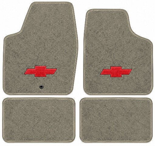 2006-2016 Chevy Impala Cutpile Floor Mats with Embroidered Logo Choices - 4-Piece - product image