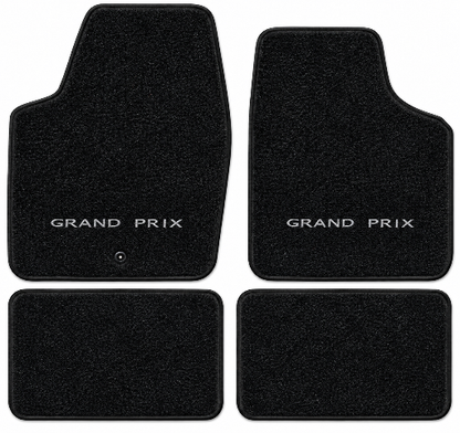 2006-2008 Pontiac Grand Prix Cutpile Floor Mats with Embroidered Logo Choices - 4-Piece - product details image 2