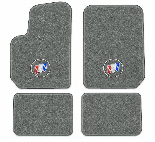 1995-1999 Buick Riviera Cutpile Floor Mats with Embroidered Logo Choices - 4-Piece - product image