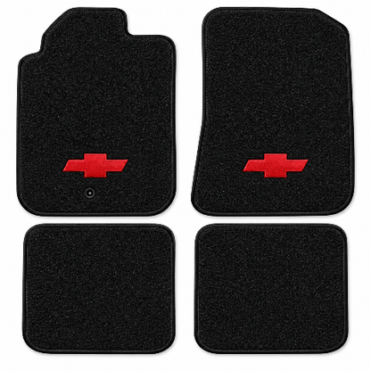 2006-2011 Chevy HHR Cutpile Floor Mats with Embroidered Logo Choices - 4-Piece - product details image 2