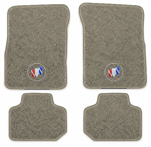 2000-2005 Buick LeSabre Custom Cutpile Floor Mats with Embroidered Logo Choices - 4-Piece - product image