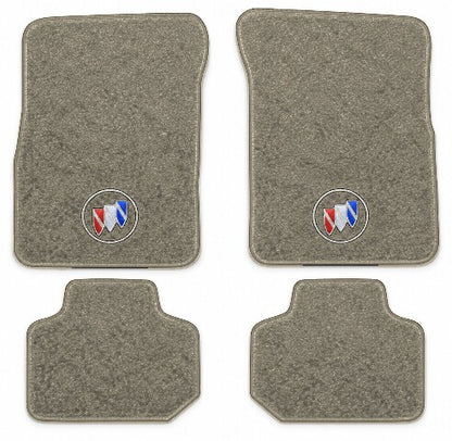 2000-2005 Buick LeSabre Custom Cutpile Floor Mats with Embroidered Logo Choices - 4-Piece - product image