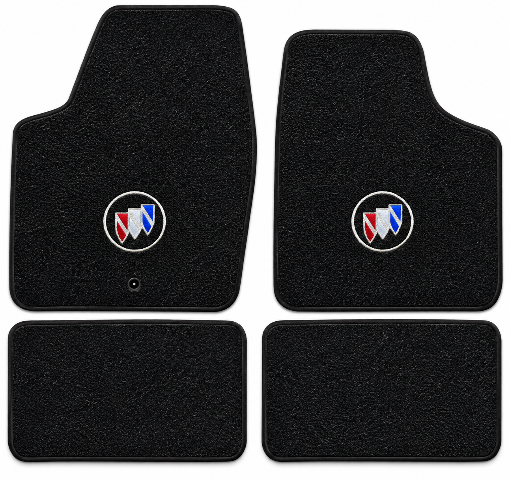 2005-2009 Buick LaCrosse Cutpile Floor Mats with Embroidered Logo Choices - 4-Piece - product image