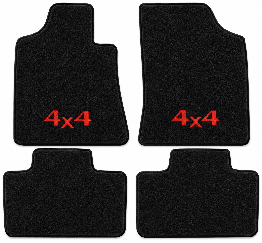 2001-2007 Toyota Sequoia Cutpile Floor Mats with Embroidered Logo Choices - 4-Piece - product details image 2