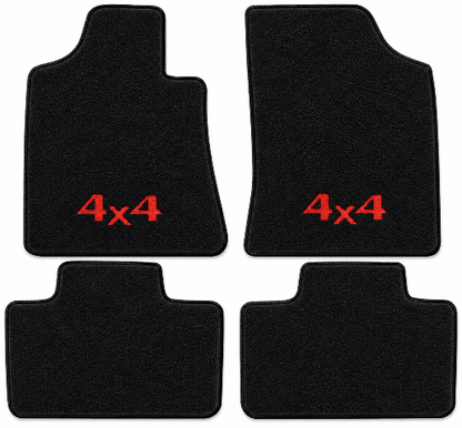 2001-2007 Toyota Sequoia Cutpile Floor Mats with Embroidered Logo Choices - 4-Piece - product details image 2