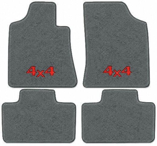 2001-2007 Toyota Sequoia Cutpile Floor Mats with Embroidered Logo Choices - 4-Piece - product image