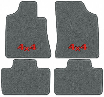 2001-2007 Toyota Sequoia Cutpile Floor Mats with Embroidered Logo Choices - 4-Piece - product image
