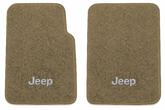 2004-06 Jeep Wrangler Unlimited Floor Mats with Embroidered Logo Choices Front 4DR - 2-Piece - product image