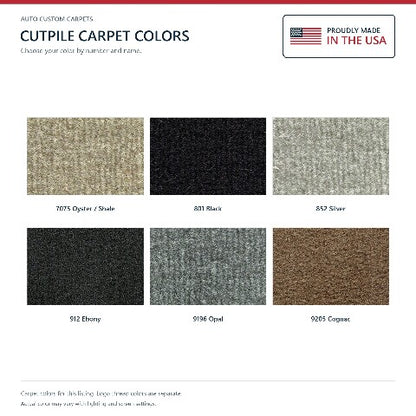 2009-2011 Dodge Journey Cutpile Floor Mats with Embroidered Logo Choices - 4-Piece - product details image 6