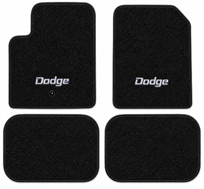 2009-2011 Dodge Journey Cutpile Floor Mats with Embroidered Logo Choices - 4-Piece - product details image 2