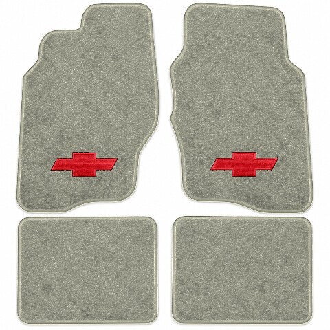 2004-2005 Chevy Malibu 4DR Cutpile Floor Mats with Embroidered Logo Choices - 4-Piece - product image