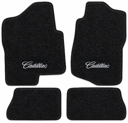 2007-2014 Cadillac Escalade Cutpile Floor Mats with Embroidered Logo Choices - 4-Piece - product details image 2