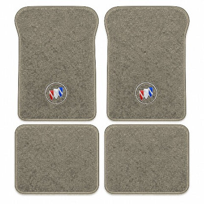 1992-1999 Buick LeSabre Limited Cutpile Floor Mats with Embroidered Logo Choices - 4-Piece - product image