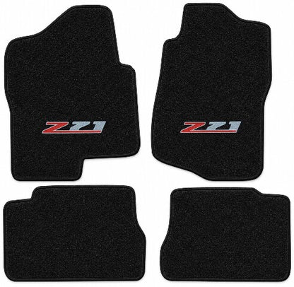2007-2014 Chevy Suburban 1500 Cutpile Floor Mats with Embroidered Logo Choices - 4-Piece - product details image 3