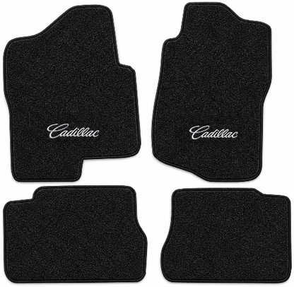 2007-2012 Cadillac Escalade ESV Cutpile Floor Mats with Embroidered Logo Choices - 4-Piece - product details image 2