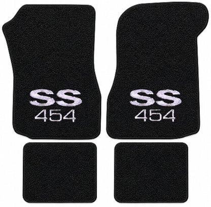 1973 Chevy Chevelle Loop Floor Mats with Embroidered Logo Choices - 4-Piece - product details image 4