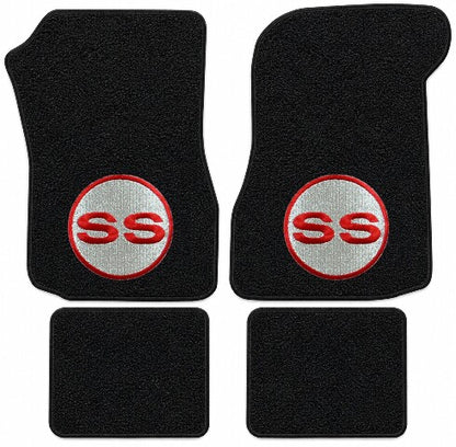 1973 Chevy Chevelle Loop Floor Mats with Embroidered Logo Choices - 4-Piece - product details image 8
