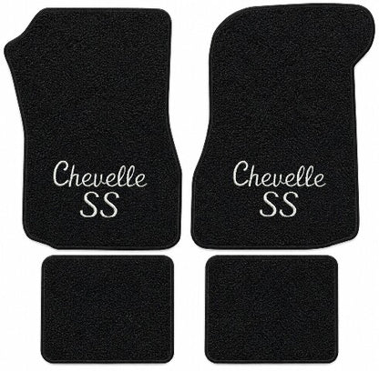 1973 Chevy Chevelle Loop Floor Mats with Embroidered Logo Choices - 4-Piece - product details image 18