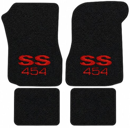 1973 Chevy Chevelle Loop Floor Mats with Embroidered Logo Choices - 4-Piece - product details image 20
