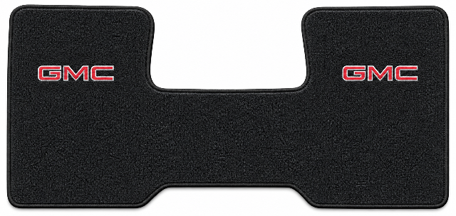 1973 GMC C15/C1500 Low Tunnel Loop Floor Mat Embroidered Logos Front - 1-Piece - product details image 2