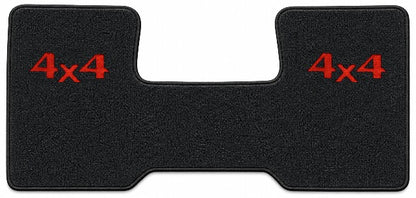 1973 GMC C15/C1500 Low Tunnel Loop Floor Mat Embroidered Logos Front - 1-Piece - product details image 3