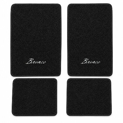 1974-1977 Ford Bronco Cutpile Floor Mats with Embroidered Logo Choices - 4-Piece - product details image 4