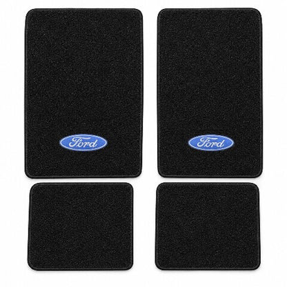 1974-1977 Ford Bronco Cutpile Floor Mats with Embroidered Logo Choices - 4-Piece - product details image 5