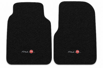 1973 Ford F-100 Loop Floor Mats with Embroidered Logo Choices - 2-Piece - product details image 5