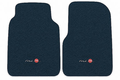 1973 Ford F-100 Loop Floor Mats with Embroidered Logo Choices - 2-Piece - product image