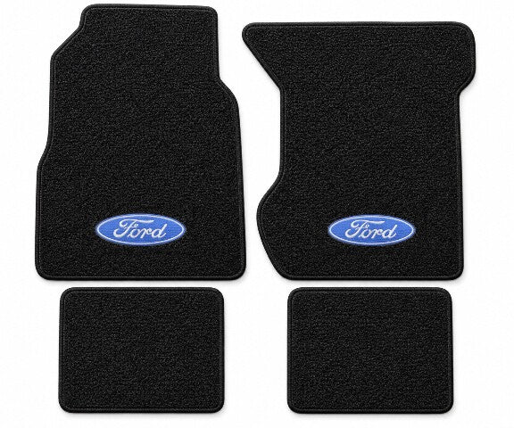 1969-1973 Ford LTD Loop Floor Mats with Embroidered Logo Choices - 4-Piece - product details image 3