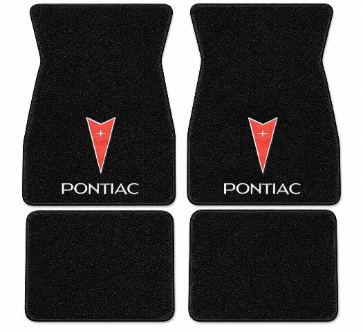1974-1981 Pontiac Firebird Cutpile Floor Mats with Embroidered Logo Choices - 4-Piece - product details image 4