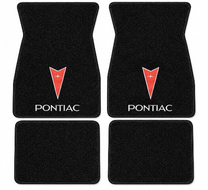1974-1981 Pontiac Firebird Cutpile Floor Mats with Embroidered Logo Choices - 4-Piece - product details image 4