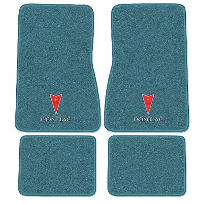 1974-1977 Pontiac Ventura Cutpile Floor Mats with Embroidered Logo Choices - 4-Piece - product image