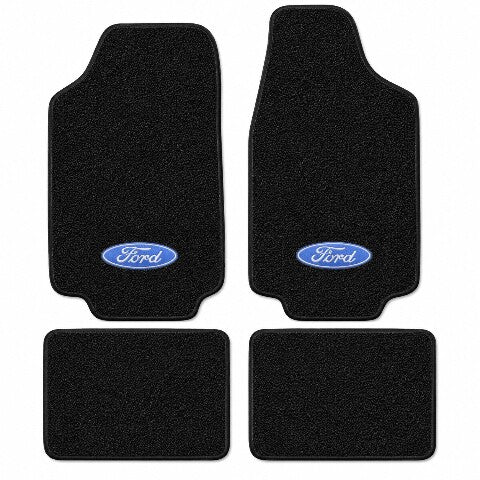 1971-1973 Ford Pinto Loop Floor Mats with Embroidered Logo Choices - 4-Piece - product details image 3