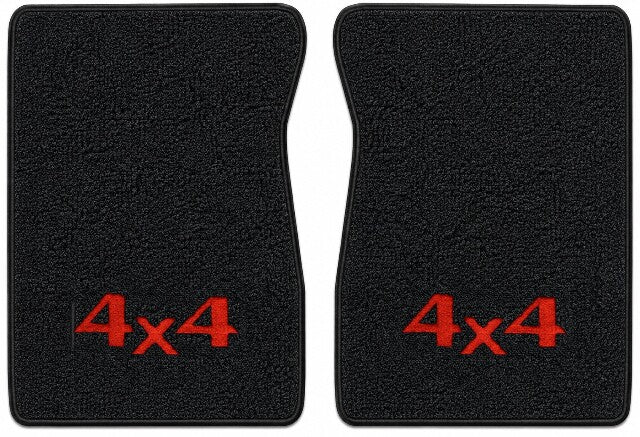 1971-1972 GMC C15/C1500 Loop Floor Mats with Embroidered Logo Choices - 2-Piece - product details image 3
