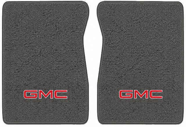 1971-1972 GMC C15/C1500 Loop Floor Mats with Embroidered Logo Choices - 2-Piece - product image