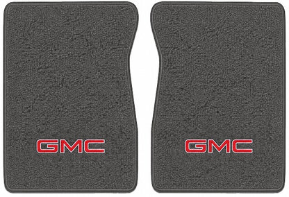 1971-1972 GMC C15/C1500 Loop Floor Mats with Embroidered Logo Choices - 2-Piece - product image