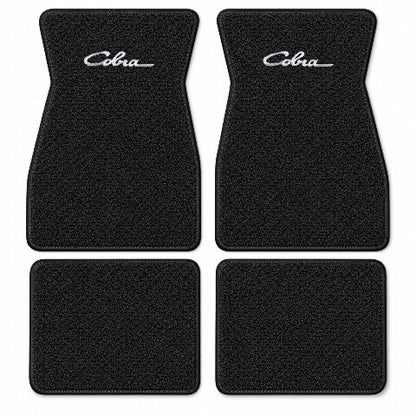 1964-1968 Ford Mustang Loop Floor Mats with Embroidered Logo Choices - 4-Piece - product details image 4