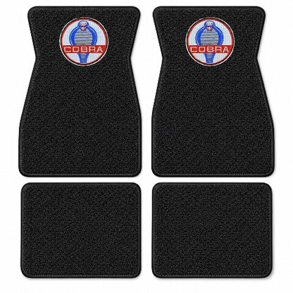 1964-1968 Ford Mustang Loop Floor Mats with Embroidered Logo Choices - 4-Piece - product details image 8