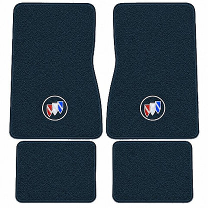 1973 Buick Apollo Loop Floor Mats with Embroidered Logo Choices - 4-Piece - product image