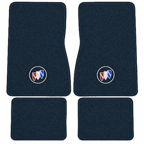 1973 Buick Apollo Loop Floor Mats with Embroidered Logo Choices - 4-Piece - product image