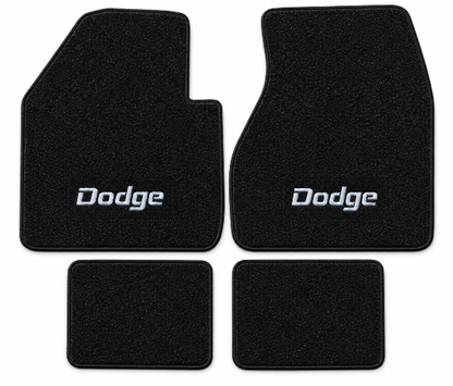 1974-1977 Dodge Monaco Cutpile Floor Mats with Embroidered Logo Choices - 4-Piece - product details image 2