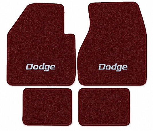 1974-1977 Dodge Monaco Cutpile Floor Mats with Embroidered Logo Choices - 4-Piece - product image