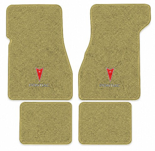 1973 Pontiac Grand Am Loop Floor Mats with Embroidered Logo Choices - 4-Piece - product image
