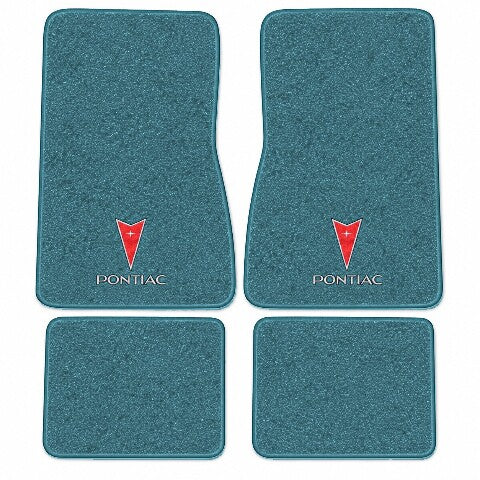 1974 Pontiac Ventura GTO Cutpile Floor Mats with Embroidered Logo Choices - 4-Piece - product image